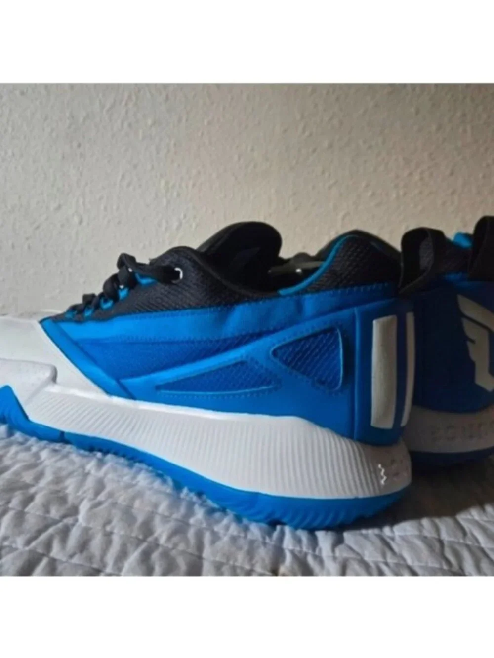 Adidas Dame Certified 2 Men 13 Low Lillard Black Solar Blue Basketball 0826